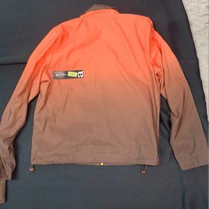 ORANGE & BROWN TRACK SUIT